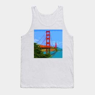 Golden Gate Bridge 010 Tank Top